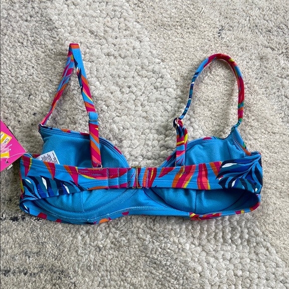 ✨5 for $15✨ Tabitha Brown Target Tropical Print Bikini Top - Picture 7 of 10